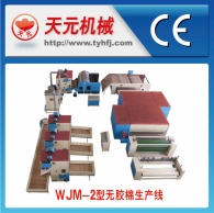 WJ-2 типа пластик хлопка производственная линия (дизельное топливо, природный газ отопление)